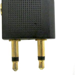Trisonic AIRPLANE HEADPHONES JACK ADAPTER PLUG AIRLINE ADAPTOR EARPHONE EAR AUDIO TRAVEL